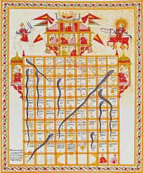 Snakes and Ladders game was inspired from an Indian game called Mokshapat